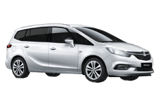 Van Rental Portsmouth - Vauxhall Zafira 7-Seater - Minibus hire Portsmouth